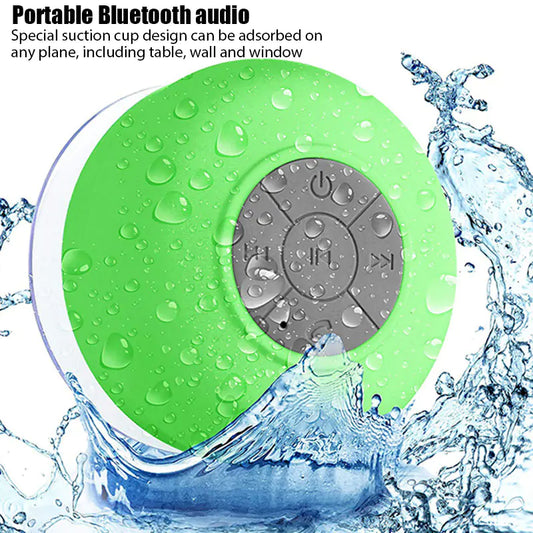 "ShowerBeats: Altavoz Bluetooth Portátil"